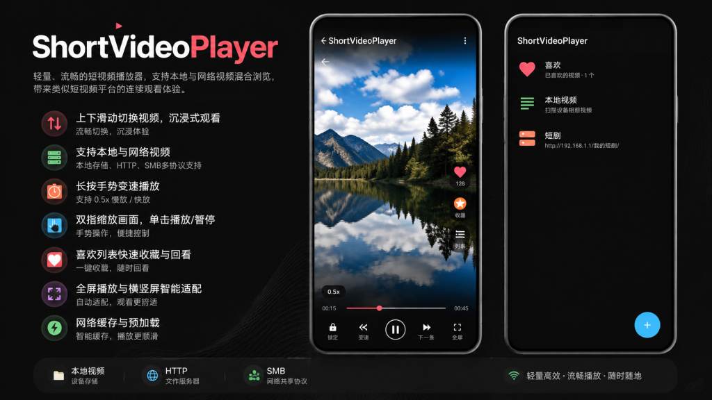 图片[1]-ShortVideoPlayer – 安卓视频播放器-小末资源
